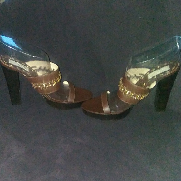 Michael Kors Chain Memories! Chocolate Chic Mules! - Picture 2 of 8